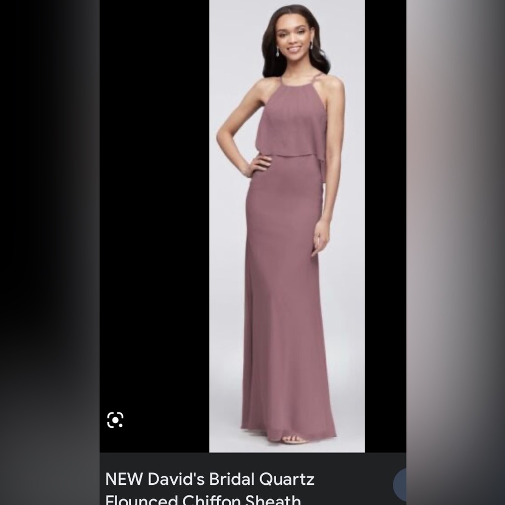 David’s Bridal full length Dress